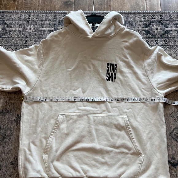 SpaceX men’s official starship schematics hoodie size XL - Picture 10 of 10